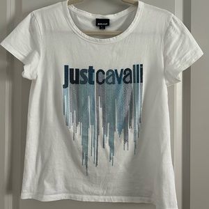 JUST CAVALLI logo t-shirt